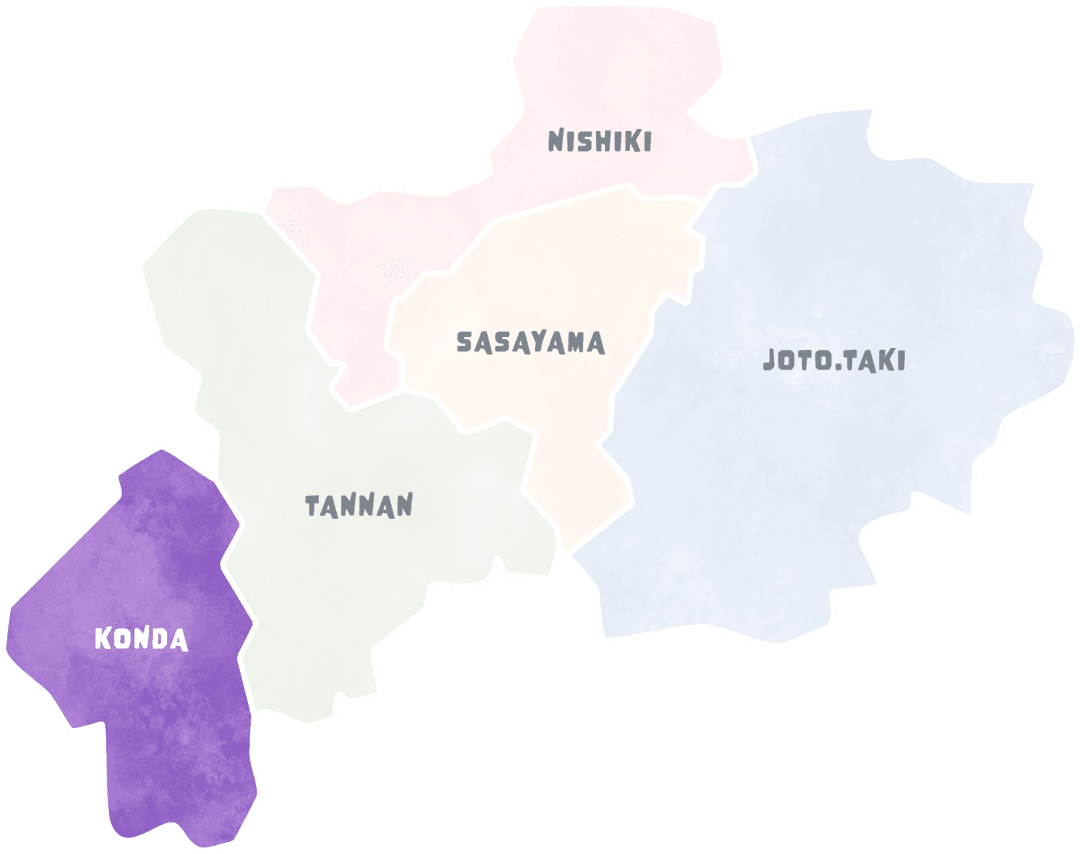 今田地区 のマップ画像