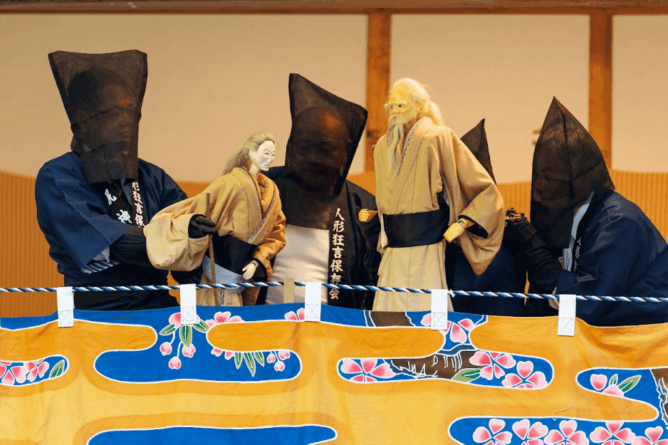 池尻神社 人形狂言