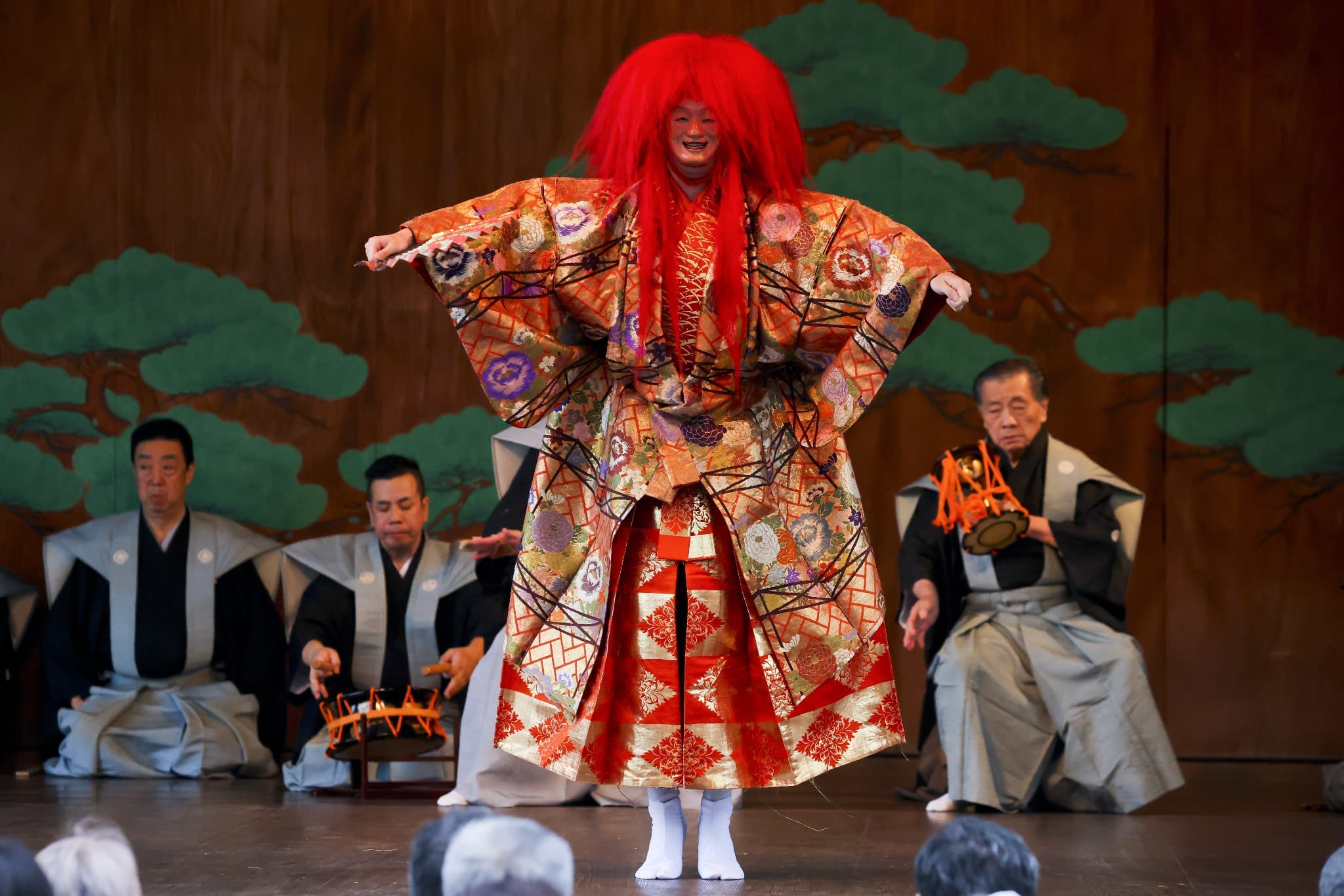 Revived Noh Stage, a Designated Important Cultural Property