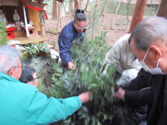 山神神社 山の等