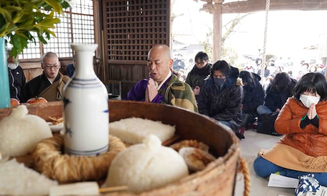 おとう 子授け法要 大熊瑠璃寺・薬師堂