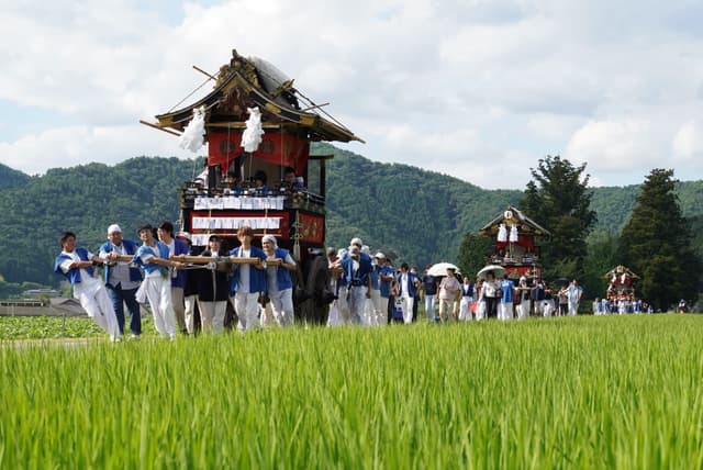 波々伯部神社祭礼