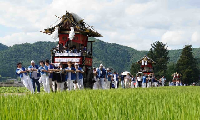 波々伯部神社祭礼