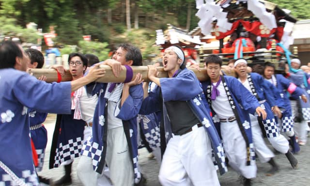 川内多々奴比神社祭礼