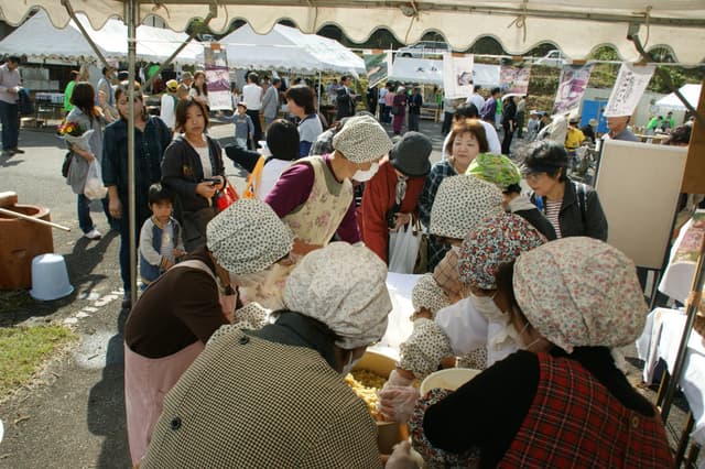 市民農園収穫祭