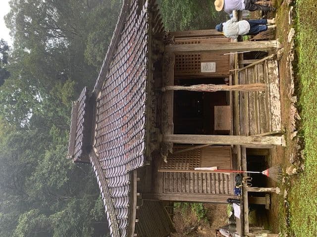 清滝山観音堂参拝