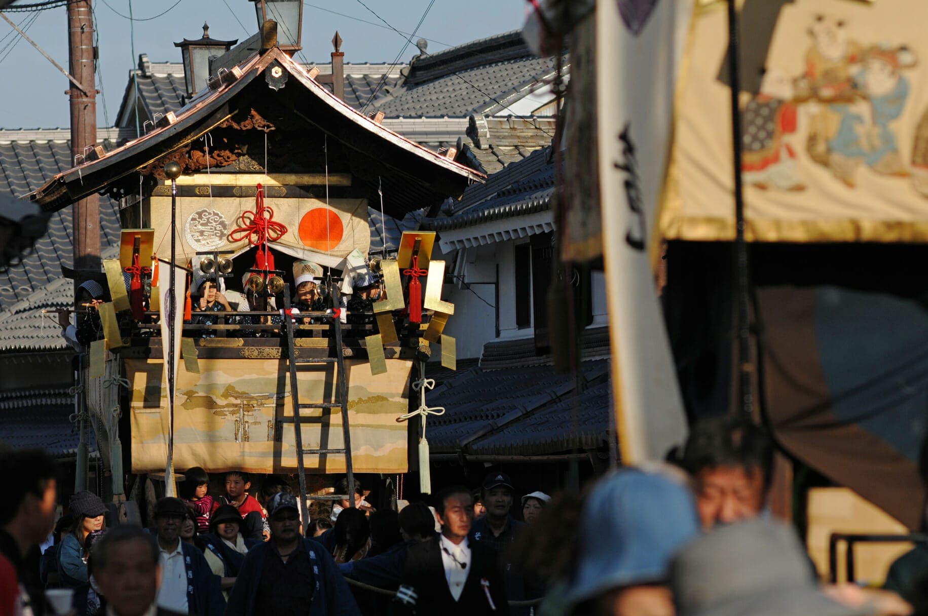 Tambasasayama Castle Town Kasuga Shrine Autumn Festival