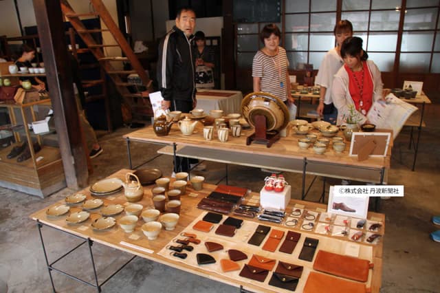 The Tsumaire Merchant Houses Craft and Art Festival in Tambasasayama